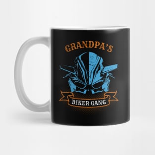 Grandpa's Biker Gang Father's Day Mug